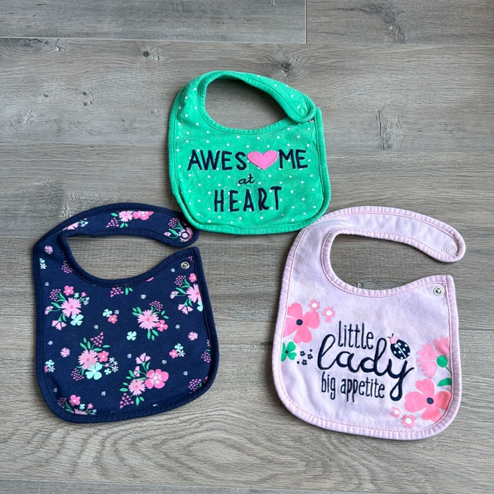 🛍️5for$15🛍️Carter’s bibs